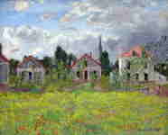 クロード・モネ 「アルジャントゥイユの家」 1873